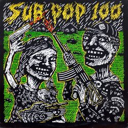 Various Sub Pop 100 Vinyl LP USED