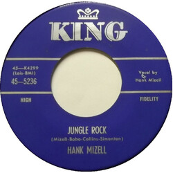 Hank Mizell / Jim Bobo Jungle Rock / When I'm In Your Arms Vinyl 7" USED