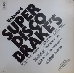 Various Super Disco Brake's Volume Four Vinyl LP USED