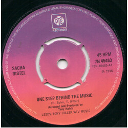 Sacha Distel One Step Behind The Music Vinyl 7" USED