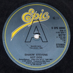 Shakin' Stevens Hot Dog Vinyl 7" USED
