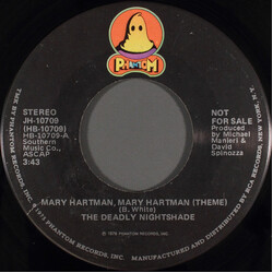 The Deadly Nightshade (2) Mary Hartman, Mary Hartman (Theme) Vinyl 7" USED