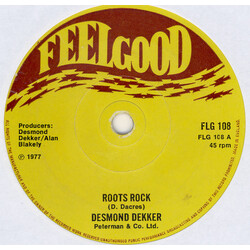 Desmond Dekker Roots Rock Vinyl 7" USED