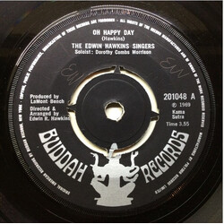 Edwin Hawkins Singers Oh Happy Day Vinyl 7" USED