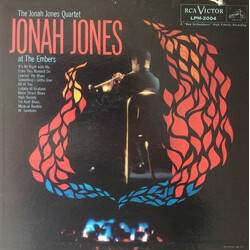 The Jonah Jones Quartet Jonah Jones At The Embers Vinyl LP USED