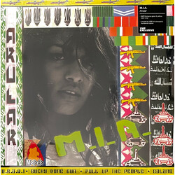 M.I.A. (2) Arular Vinyl 2 LP USED