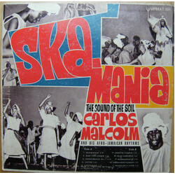 Carlos Malcolm And His Afro-Jamaican Rhythms Ska-Mania: The Sound Of The Soil Vinyl LP USED