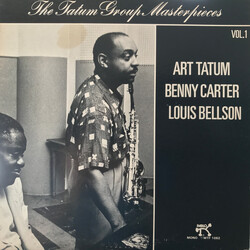 Art Tatum / Benny Carter / Louis Bellson The Tatum Group Masterpieces Vol. 1 Vinyl LP USED