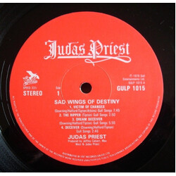 Judas Priest Sad Wings Of Destiny Vinyl LP USED
