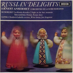 Ernest Ansermet / L'Orchestre De La Suisse Romande / Modest Mussorgsky / Mikhail Ivanovich Glinka Russian Delights Vinyl LP USED