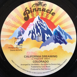 Colorado (2) California Dreaming Vinyl 7" USED
