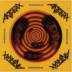 Anthrax State Of Euphoria Vinyl LP USED