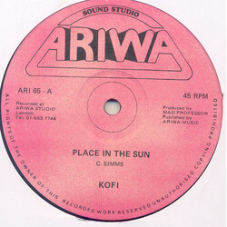 Kofi / Mad Professor / The Robotiks Place In The Sun / Time Warp Vinyl 12" USED