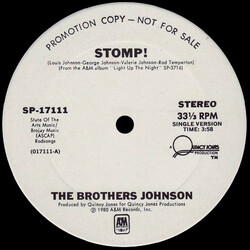 Brothers Johnson Stomp! Vinyl 12" USED