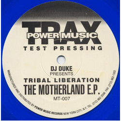 DJ Duke / Tribal Liberation The Motherland E.P. Vinyl 12" USED