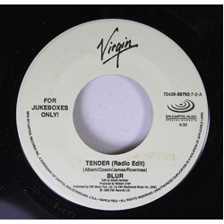 Blur Tender (Radio Edit) / Coffee & T.V. Vinyl 7" USED