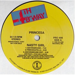 Princessa (2) Nasty Girl VINYL 12" USED