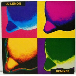 U2 Lemon Remixes Vinyl 12" USED