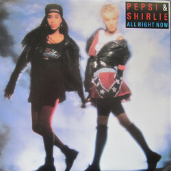 Pepsi & Shirlie All Right Now Vinyl LP USED