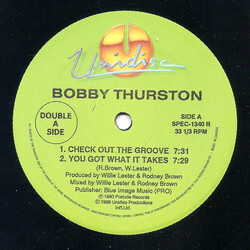 Bobby Thurston / Secret Weapon (2) Check Out The Groove / You Got What It Takes / Must Be The Music Vinyl 12" USED