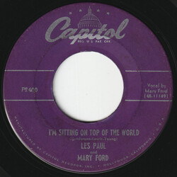 Les Paul & Mary Ford I'm Sitting On Top Of The World / Sleep Vinyl 7" USED