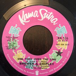 Brewer And Shipley One Toke Over The Line Vinyl 7" USED