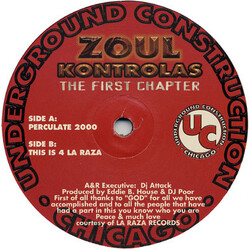 Zoul Kontrolas The First Chapter Vinyl 12" USED