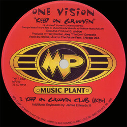 1 Vision Keep On Groovin Vinyl 12" USED