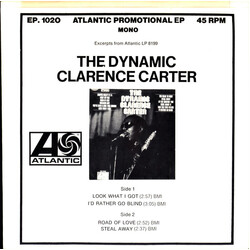 Clarence Carter Excerpts from Atlantic LP 8199 Vinyl 7" USED