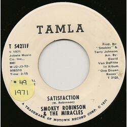 The Miracles Satisfaction Vinyl 7" USED