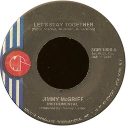 Jimmy McGriff Let's Stay Together Vinyl 7" USED