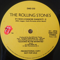 The Rolling Stones If I Was A Dancer (Dance Pt. 2) Vinyl 12" USED