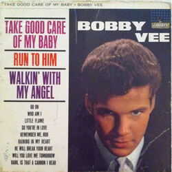 Bobby Vee Take Good Care Of My Baby Vinyl LP USED