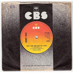 Johnny Nash Rock It Baby (Baby We've Got A Date) Vinyl 7" USED