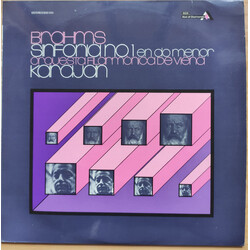 Herbert von Karajan / Wiener Philharmoniker Brahms; Sinfonía No.1 en Do Menor Vinyl LP USED