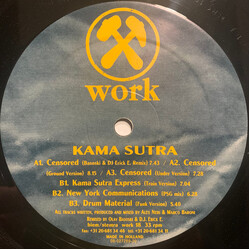 Kamasutra Censored Vinyl 12" USED