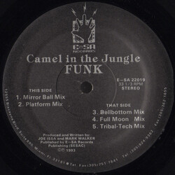 Camel In The Jungle Funk Vinyl 12" USED