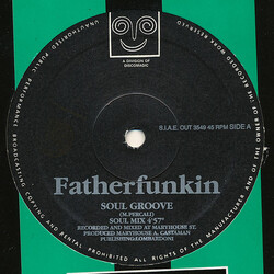 Father Funking Soul Groove Vinyl 12" USED