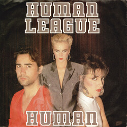 The Human League Human Vinyl 7" USED