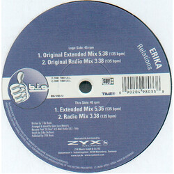 Erika Relations Vinyl 12" USED