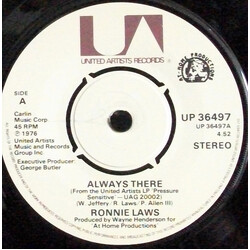 Ronnie Laws Always There Vinyl 7" USED