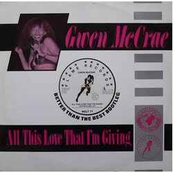 Gwen McCrae All This Love That I'm Giving Vinyl 12" USED