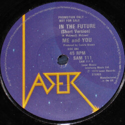 Me And You In The Future Vinyl 7" USED