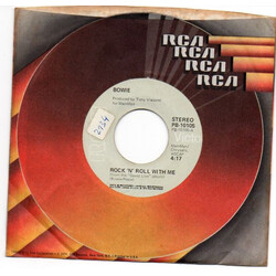 David Bowie Rock 'N' Roll With Me Vinyl 7" USED