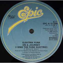Elektrik Funk On A Journey (I Sing The Funk Electric) Vinyl 12" USED