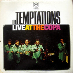 The Temptations Live At The Copa Vinyl LP USED