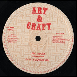 Earl Cunningham / The Roots Radics Jail House / Jail House Rock Vinyl 12" USED