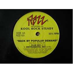 Kool Rock Steady Back By Popular Demand Vinyl 12" USED