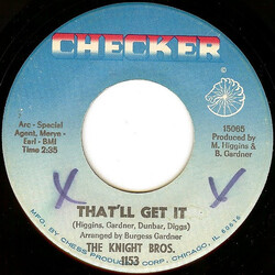 Knight Brothers She's A-1 / That'll Get It Vinyl 7" USED