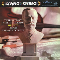 Pyotr Ilyich Tchaikovsky / Jascha Heifetz / Fritz Reiner / Chicago Symphony Orchestra Violin Concerto Vinyl LP USED